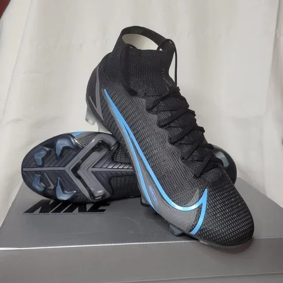 Nike | Shoes | Nike Superfly Elite 8 Blackblackiron Grey  display picture 1